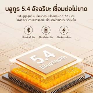 【คุณภาพเสียง HiFi แบบไม่สูญเสีย】หูฟังบลูทูธไร้สาย สองข้าง ขนาดเล็ก ดีไซน์ซ่อนเสียงลดเสียงรบกวน ความสวยงามสูง แบตเตอรี่อา