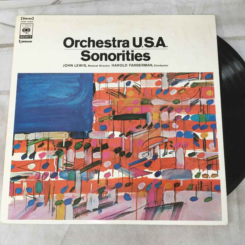 Orchestra U.S.A - Sonorities แผ่นเสียงไวนิว LP ขนาด 12 นิ้ว K589