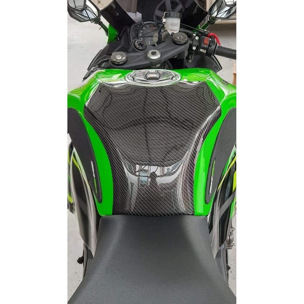ครอบถัง Zx6r คาร์บอนแท้ กันรอยถัง