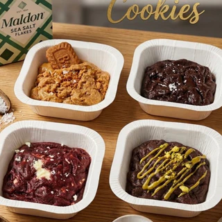 ซอฟต์คุกกี้ตัก เนยแท้ แป้งฝรั่งเศส | Premium Scoopable Cookie | PUKKI PUKKI น้ำหนัก150g