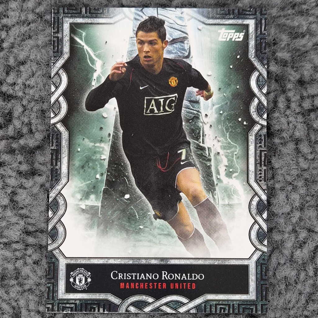การ์ดฟุตบอล Topps - Manchester United Fan Set 2024/25 - Monolith
