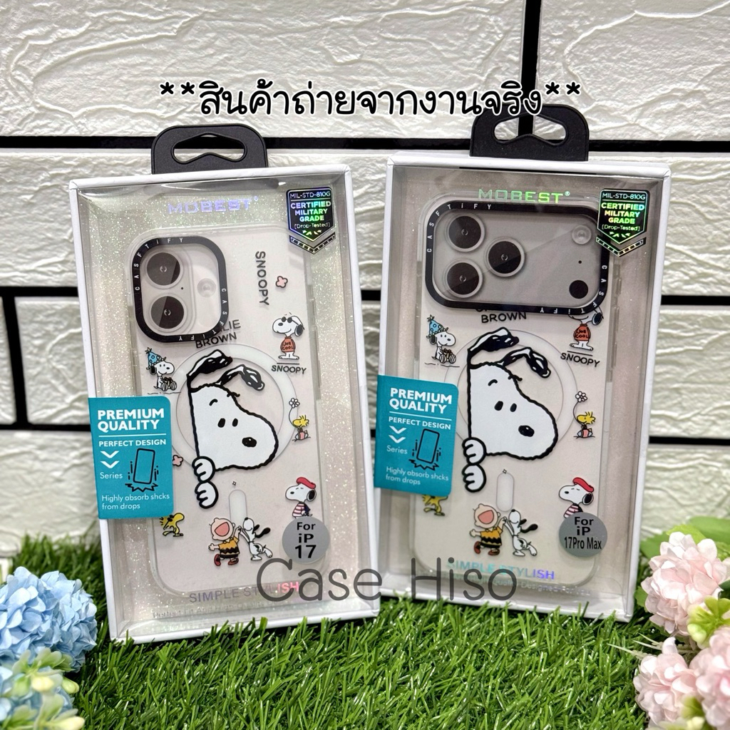 Mobest Case การ์ตูน พิมพ์ลาย รองรับชาร์จแม่เหล็ก สำหรับ IP 17 pro max / 17 /16 pro max