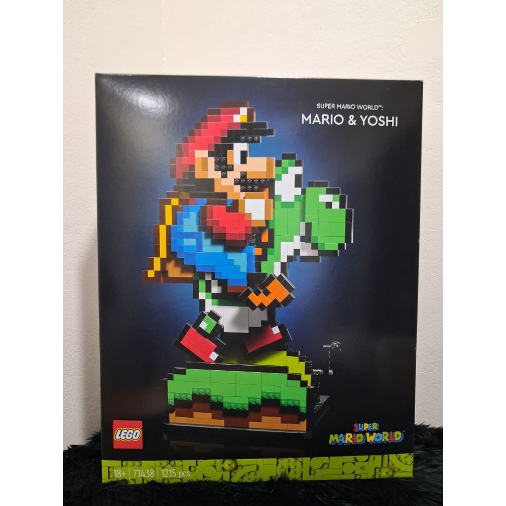 LEGO Super Mario World: Mario and Yoshi 1215 Piece 71438