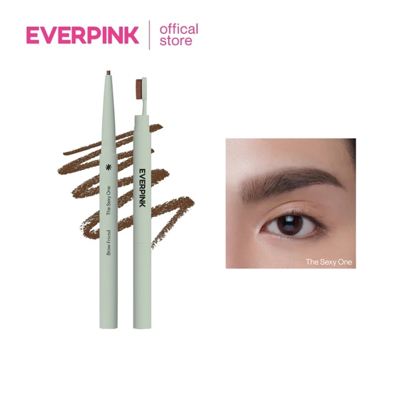 EVERPINK Brow Friend ดินสอเขียนคิ้ว กันน้ำ เนื้อนุ่ม เขียนสบาย 0.12g.
