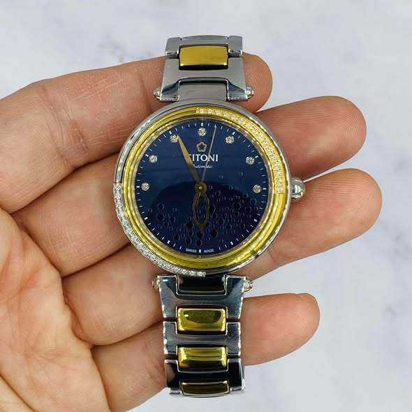 ⌚️นาฬิกา TITONI เครื่องเดินดีไม่มีสะดุด