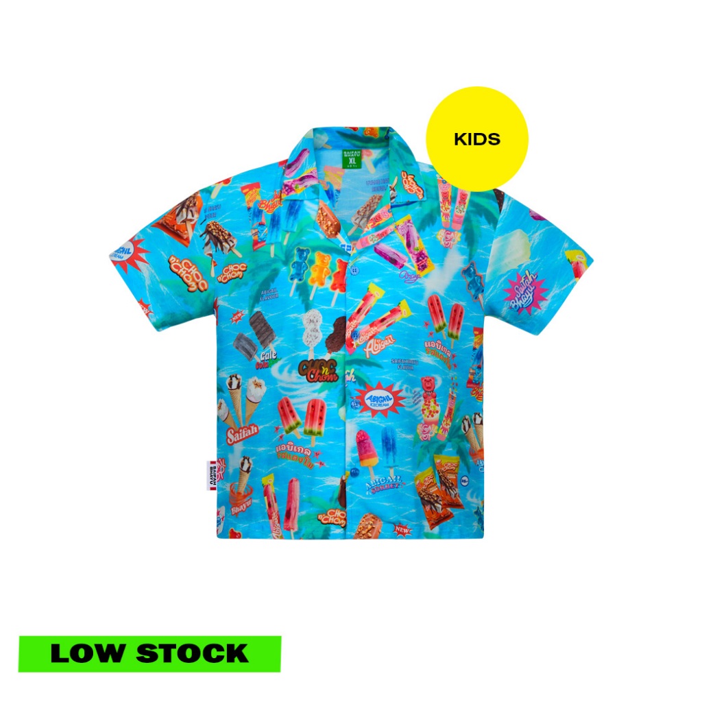 SUGAR SPLASH HAWAII SHIRT (KIDS) (SIZE 12-24M-S พร้อมส่ง / PRE-ORDER M-XXL ส่ง 25 ก.ย.)