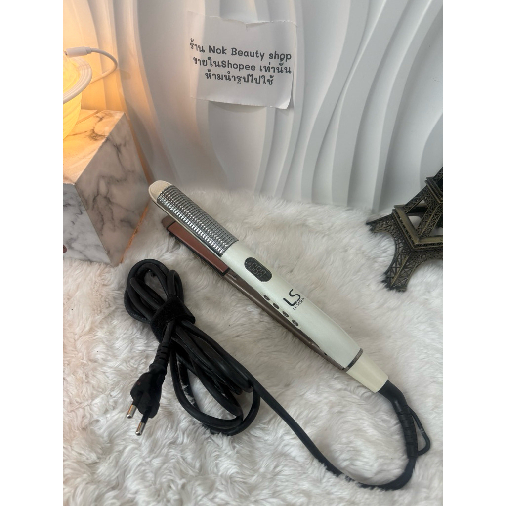 เครื่องหนีบถนอมผม LESASHA Straight & Curl Glamour (รุ่น LS1145 / LS1180) มือสอง ตำหนิใช้งานตามรูป