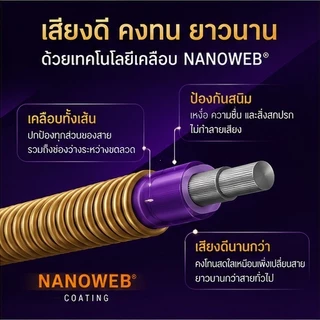(ของแท้ 100%)<1แถม1>สายกีตาร์โปร่ง Elixir Phosphor Bronze 80/20 " เคลือบ Nanoweb"สายเคลือบ ACOUSTIC