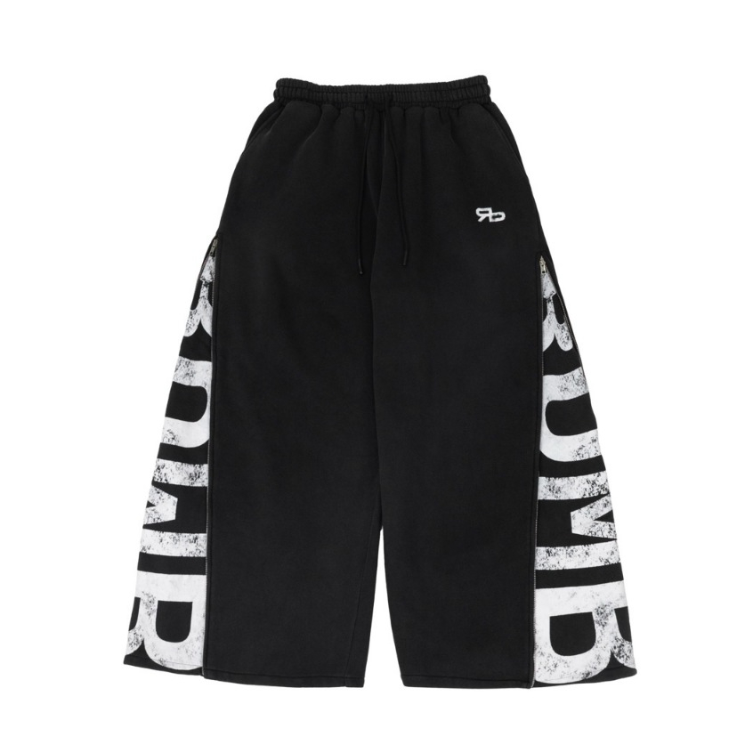 RUMb - กางเกง ขายาว รุ่น WIDE TRACK TROUSERS