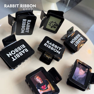 กิ๊บกรอบรูป RABBIT RIBBON Hairclip Photo frame | แถมภาพถ่าย 1 ใบแบบสุ่มคละรูป วง Cortis