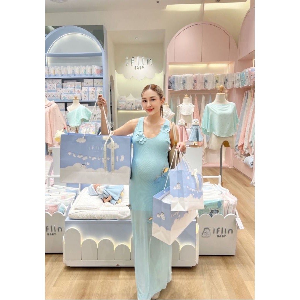 Iflin Baby أكياس تسوق ورقية (3 مقاسات) — صورة 2