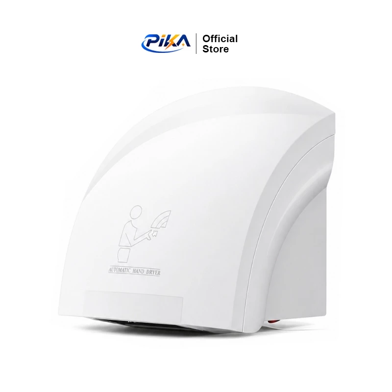 PIKA เครื่องเป่ามือ พลังงานสูง 2000W แห้งภายใน 7 วินาที การเหนี่ยวนำอินฟราเรดอัจฉริยะ สามารถสลับด้วยอากาศร้อนและเย็น