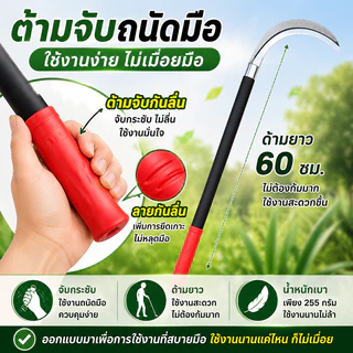 💥ของแท้💥เคียวเหล็กแมงกานีส ของแท้ เคียวแมงกานีส เคียวเกี่ยวหญ้า เคียวเกี่ยวข้าว มีดดายหญ้า มีดขอ มีดตัดกล้วย พร้อมส่ง