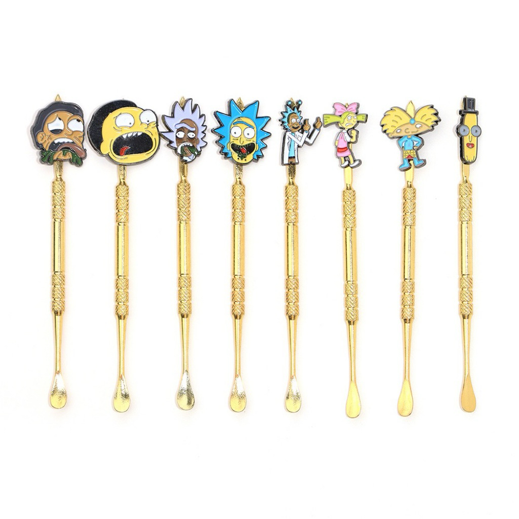 ช้อนตักแสตนเลส Rick and Morty Dab Tools