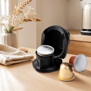 MTB อะแดปเตอร์แคปซูลกาแฟแบบใช้ซ้ำได้สำหรับเครื่องบด Dolce Gusto Genio S Crema POD