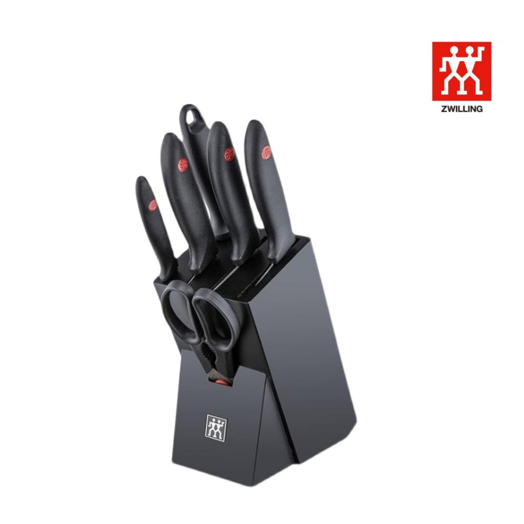 ZWILLING ชุดมีดเยอรมนี ชุดมีดทำครัวรวม 7 ชิ้น มีดอเนกประสงค