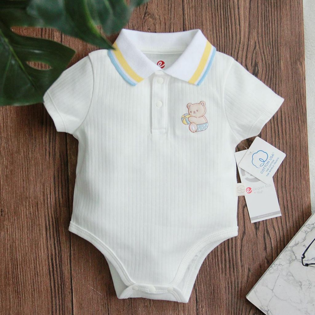 Elegant Kids - ชุดเสื้อผ้าเด็ก เนื้อผ้าฝ้ายออร์แกนิกสำหรับเด็กอายุแรกเกิดถึง3ขวบ