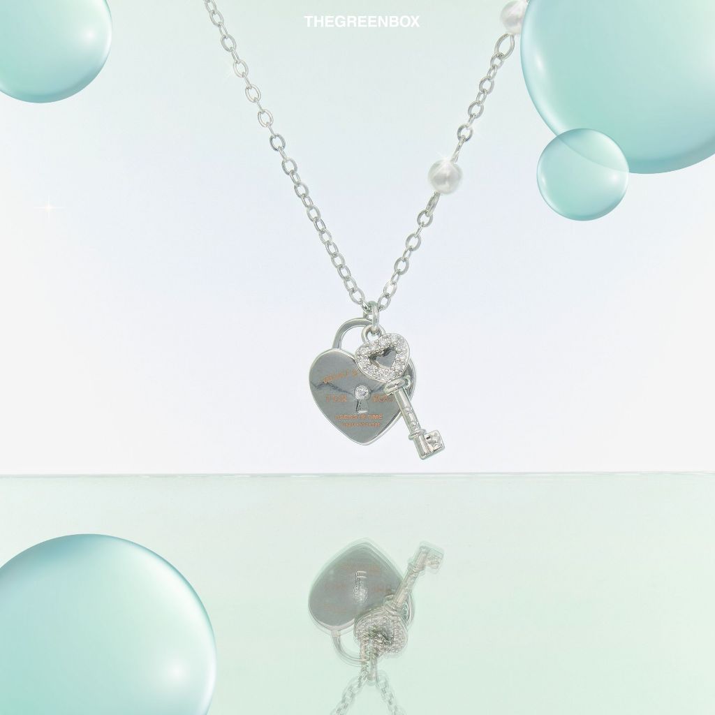 สร้อยคอ Destiny Lock Signature Necklace - The Green Box