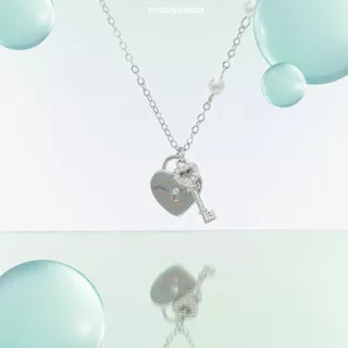สร้อยคอ Destiny Lock Signature Necklace - The Green Box
