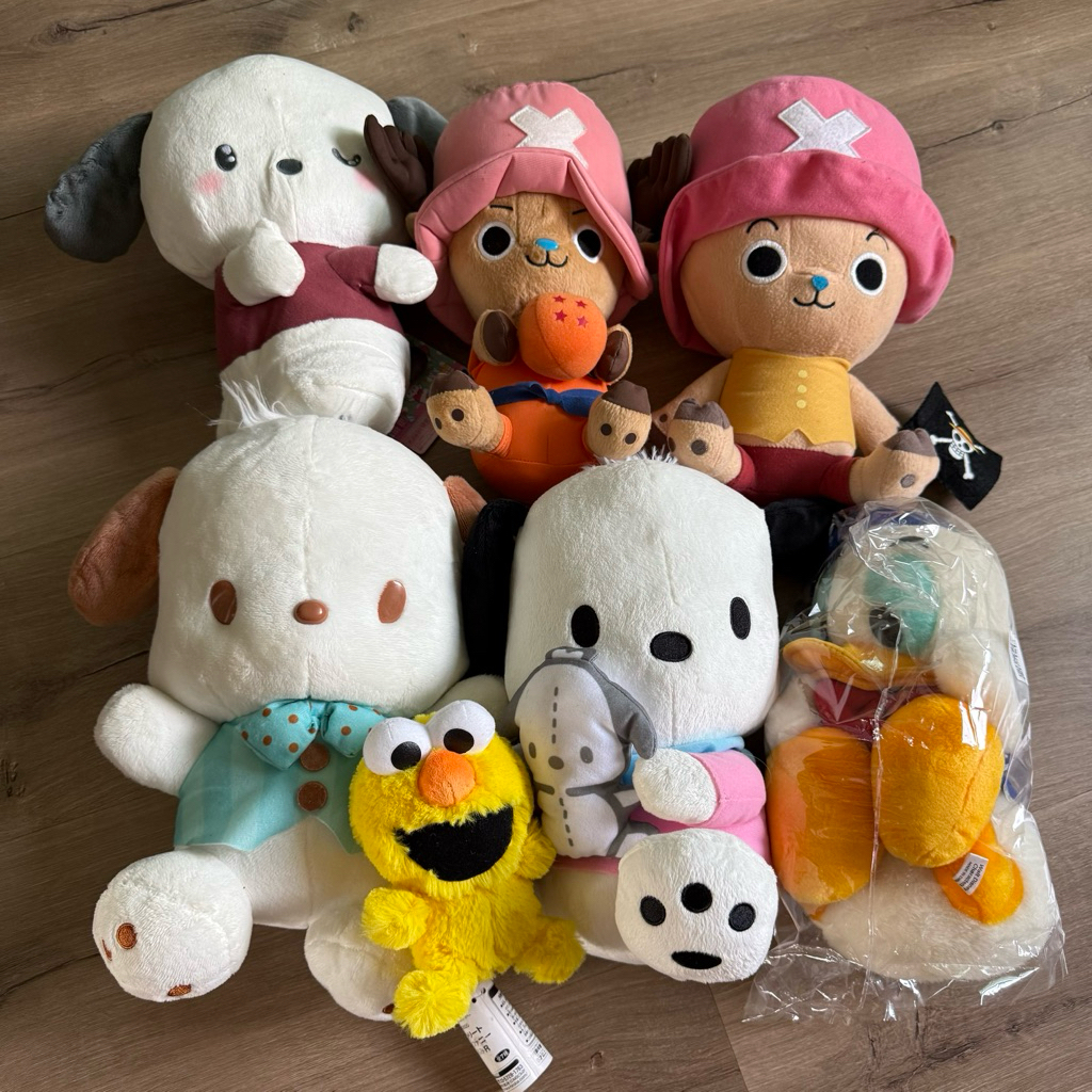 ตุ๊กตาตัวใหญ่ ซูมิโกะ ช้อปเปอร์ วันพีช โมฟุซัง โปเชโกะ ซาริโอ้ สนูปปี้ มือ2แท้