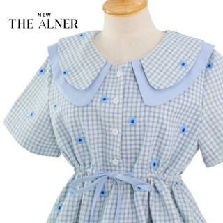 Thealner-AN816 (เซ็ตเสื้อสก็อตคอปก2ชั้น กางเกงขายาว)