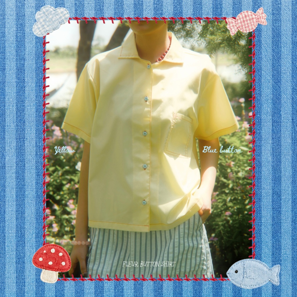 DM-FLEUR BUTTON SHIRT Dailymarket_TH
