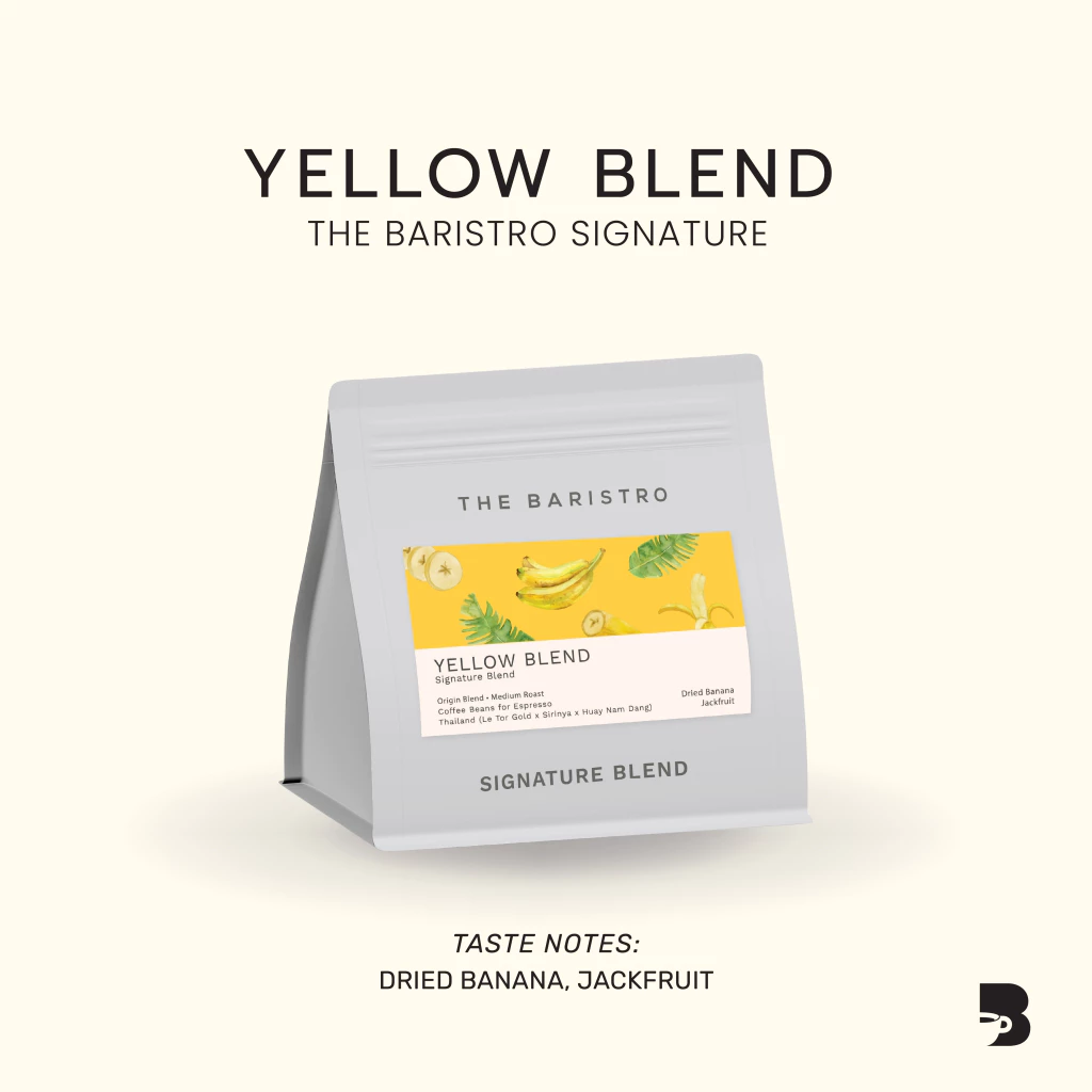 เมล็ดกาแฟ คั่วกลาง - Yellow Blend The Baristro Signature