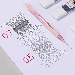 Deli ไส้ดินสอกดอัตโนมัติ 0.5mm 0.7mm HB/2B 100 เส้นต่อกล่อง ไส้ดินสอ สำหรับนักเรียนและสำนักงาน