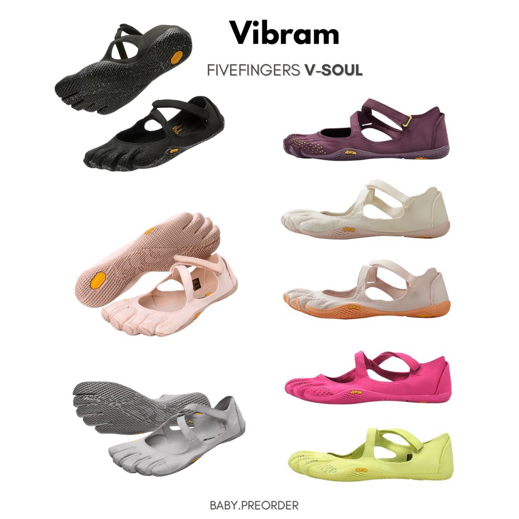 (ใช้โค้ดลดเพิ่ม 25%) VIBRAM FIVEFINGERS V-SOUL