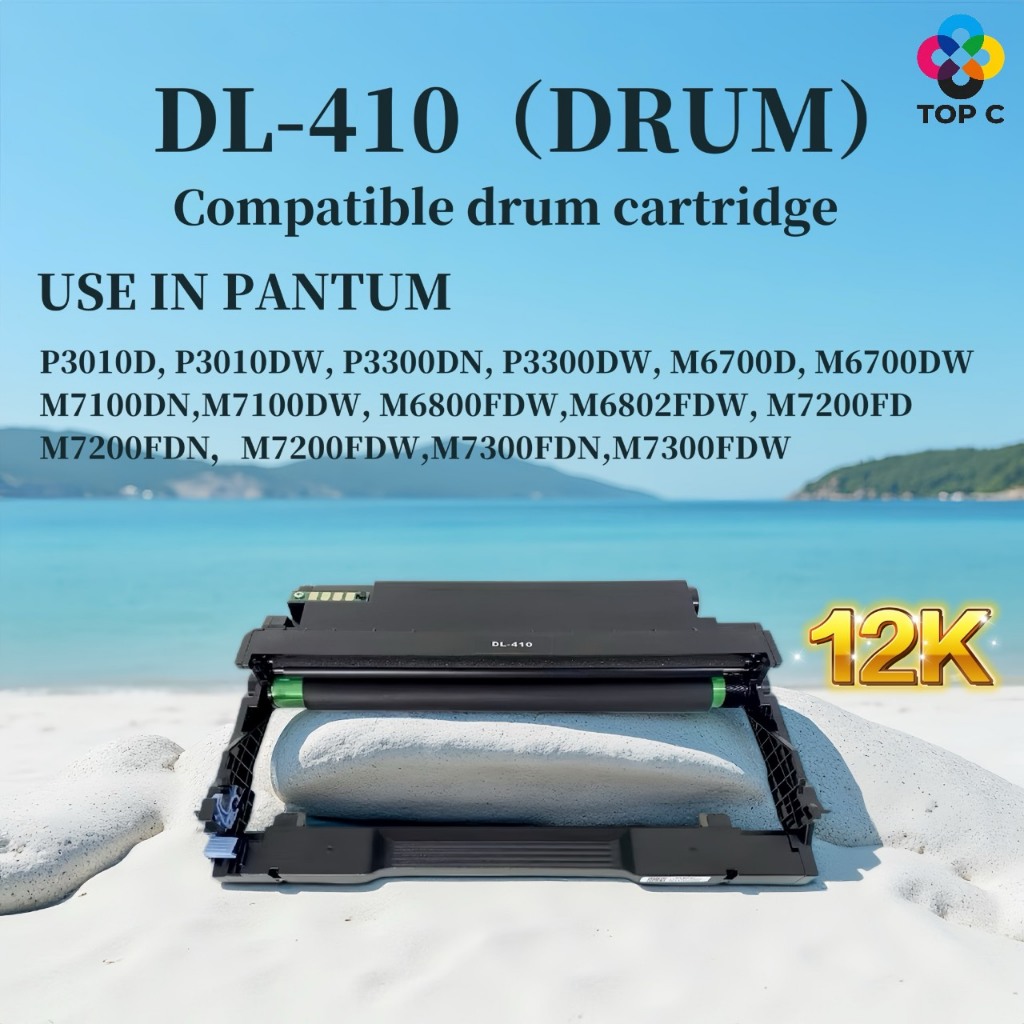 ดรัมเทียบเท่า Pantum DL-410/dl410/410/TL410X/P3010,P3300,M6700, M7100,M6800,M6802,M7200,M7300