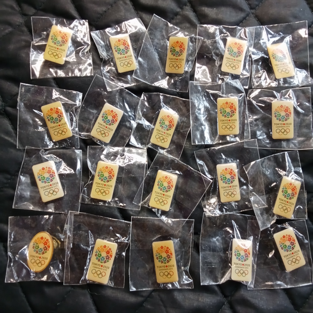 พินโอลิมปิกโตเกียว 2020 Tokyo 2020 Olympic Games Pin Badge