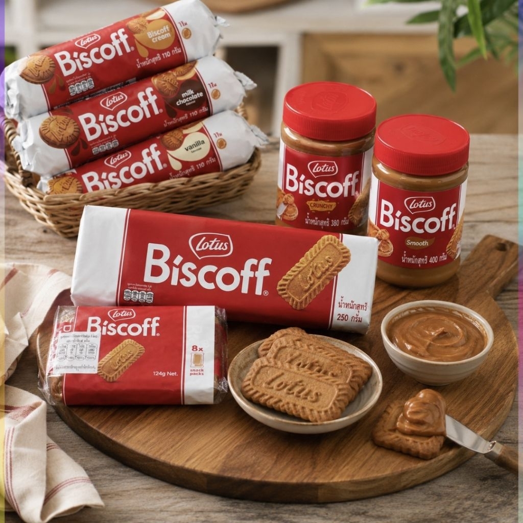 Lotus Biscoff Biscuit บิสกิตคาราเมล