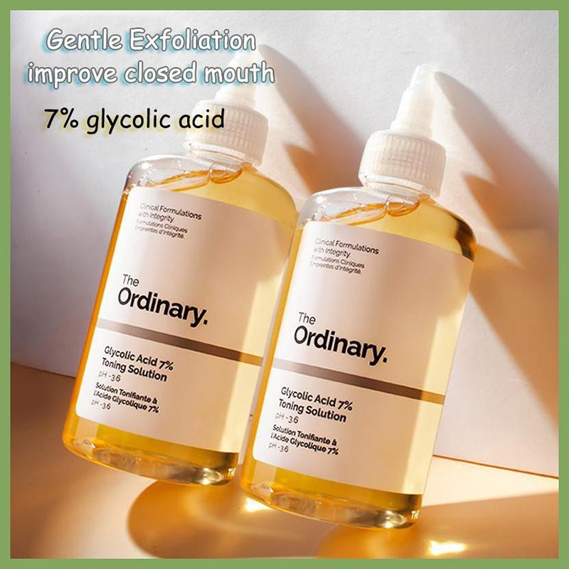 THE ORDINARY - Glycolic Acid 7% Exfoliating Toner (240ml.) ดิ ออดินารี่ ไกลโคลิก เอซิด 7% เอกซ์โฟลิเอทิ่ง โทนเนอร์