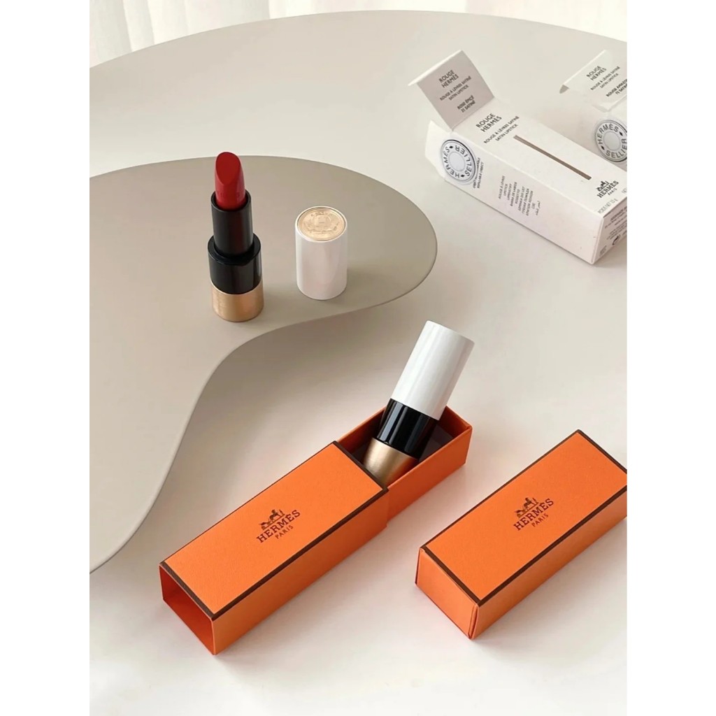 ของพร้อมส่ง✅ Hermes Rose Hermes Rosy Lip Enhancer 3.5g สี #30 Rose De Ete #14Rose Abicot #49 Rose