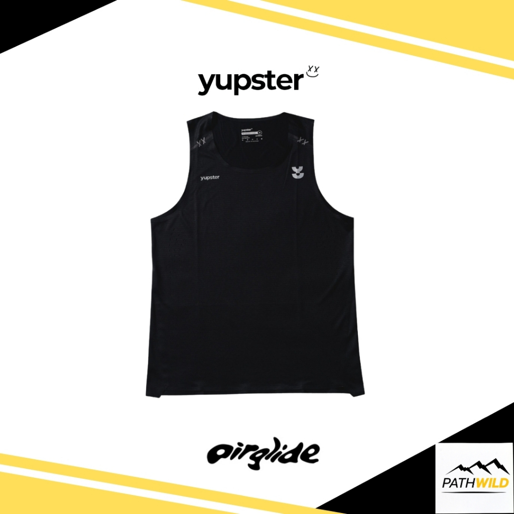 Yupster Airglide - Running Singlet เสื้อกล้ามวิ่ง ลดสิ่งรบกวน เพิ่มความเบาสบาย ให้เสื้อผ้าเคลื่อนที่ไปพร้อมกับอากาศ
