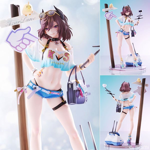 (🔴Rel.12/2026 ปิดรับ 15/09/2026) Azur Lane Kirishima -Summery Audacity- 1/7 Complete Figure