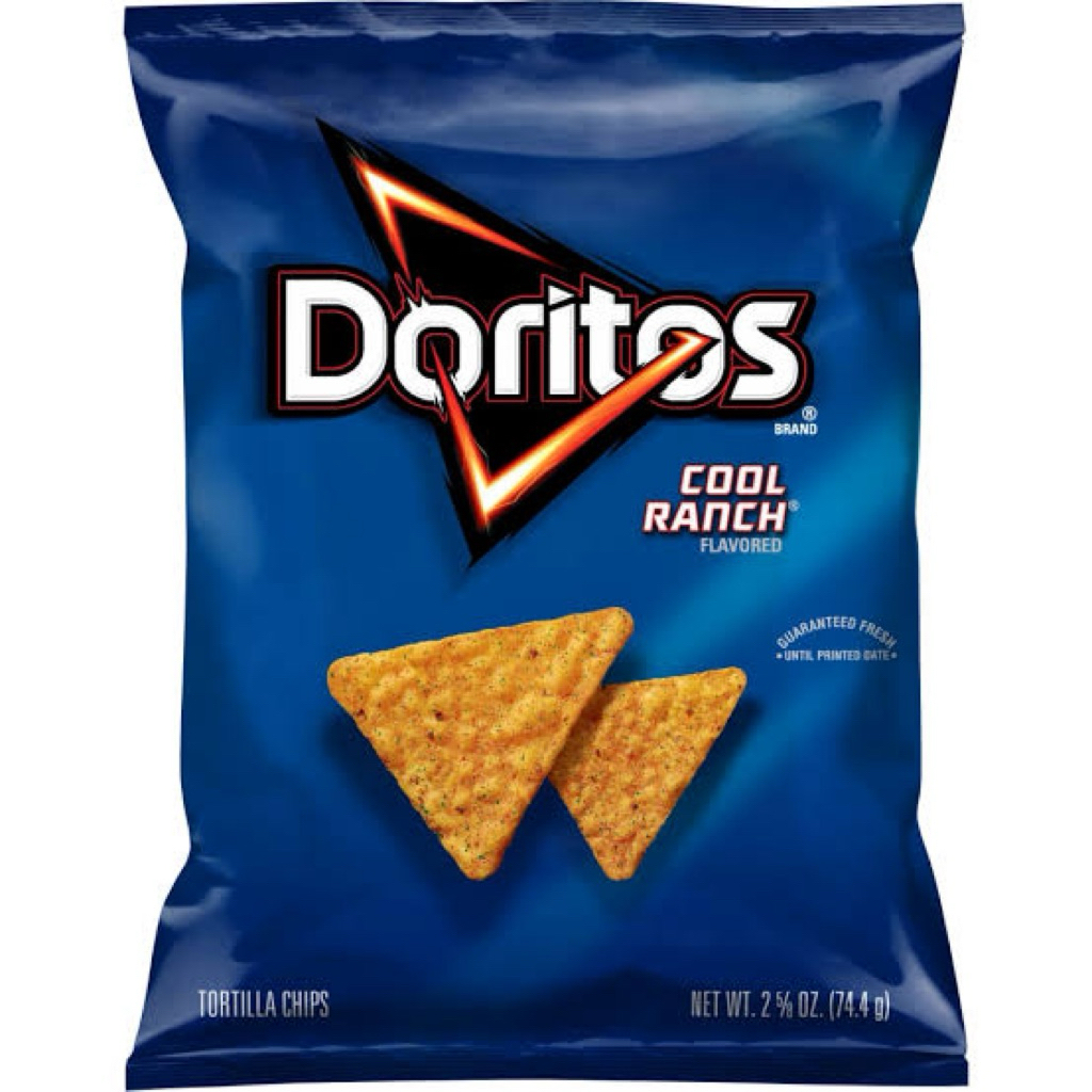 W Doritos cool ranch นำเข้าจากต่างประเทศ โดริโทส ค๔ล แรนช?