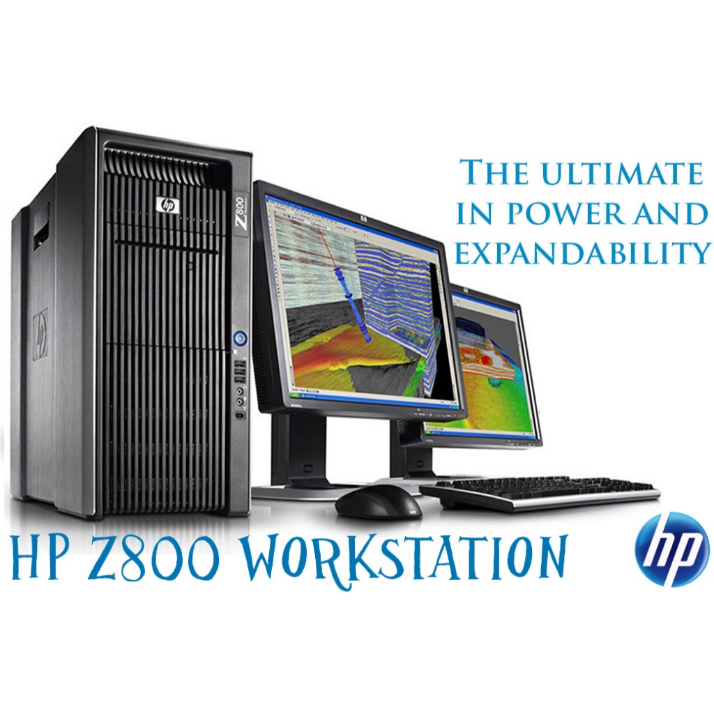 คอม HP Z800 Workstation Windows 7 มือสอง ใช้กับ Software License ที่ซื้อขาด เช่น SolidWorks Inventor