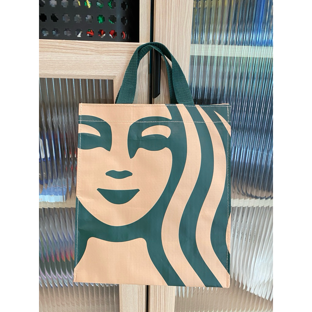 กระเป๋าช้อปปิ้ง Starbucks กระเป๋ารักษ์โลกทนทาน