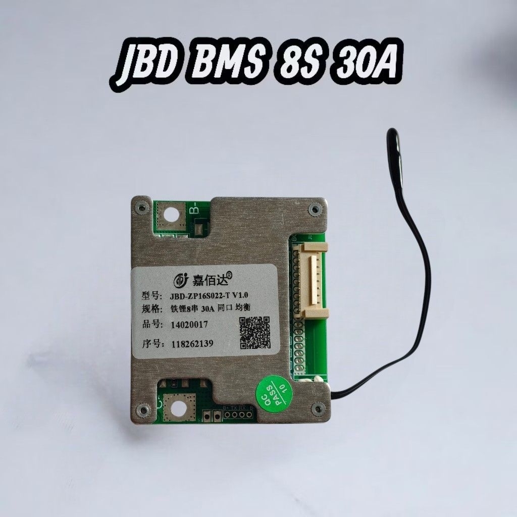 JBD BMS 8s 3.2V สำหรับ LiFePo4 JBD (Jiabaida) 8s 30A 60A