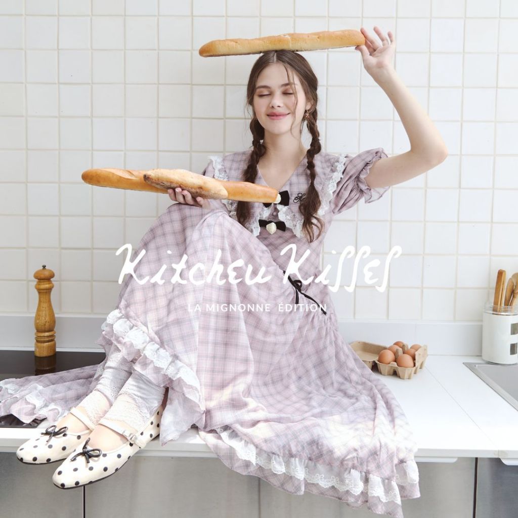 La Mignonne (XS-3XL) Mabel Flora Dress เดรสใส่เที่ยว ดีเทลล์คอปก เติมความสดใสให้วันธรรมดาดูพิเศษขึ้น