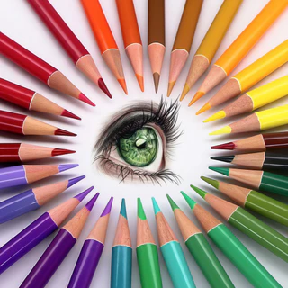 Oily Art ดินสอสีชุดสําหรับสมุดระบายสีสําหรับผู้ใหญ่ศิลปินวาด Sketching Crafting สําหรับผู้เริ่มต้น/ศิลปิน