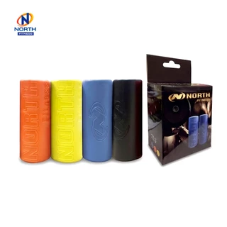 NORTH FITNESS ที่จับดัมเบล ตัวจับแกนดัมเบล สําหรับยกน้ำหนัก Fat grip 1 คู่ ป้องกันมือด้าน กันลื่น【ส่งทันที】