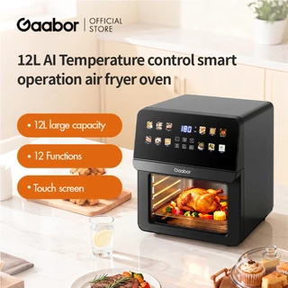 【New】Gaabor หม้อทอดไร้น้ำมันไอน้ำ/เตาอบ 7L/8L/12L มีรุ่นจอสัมผัสและปุ่มหมุน เมนูสำเร็จ มีหน้าต่างมองเห็น
