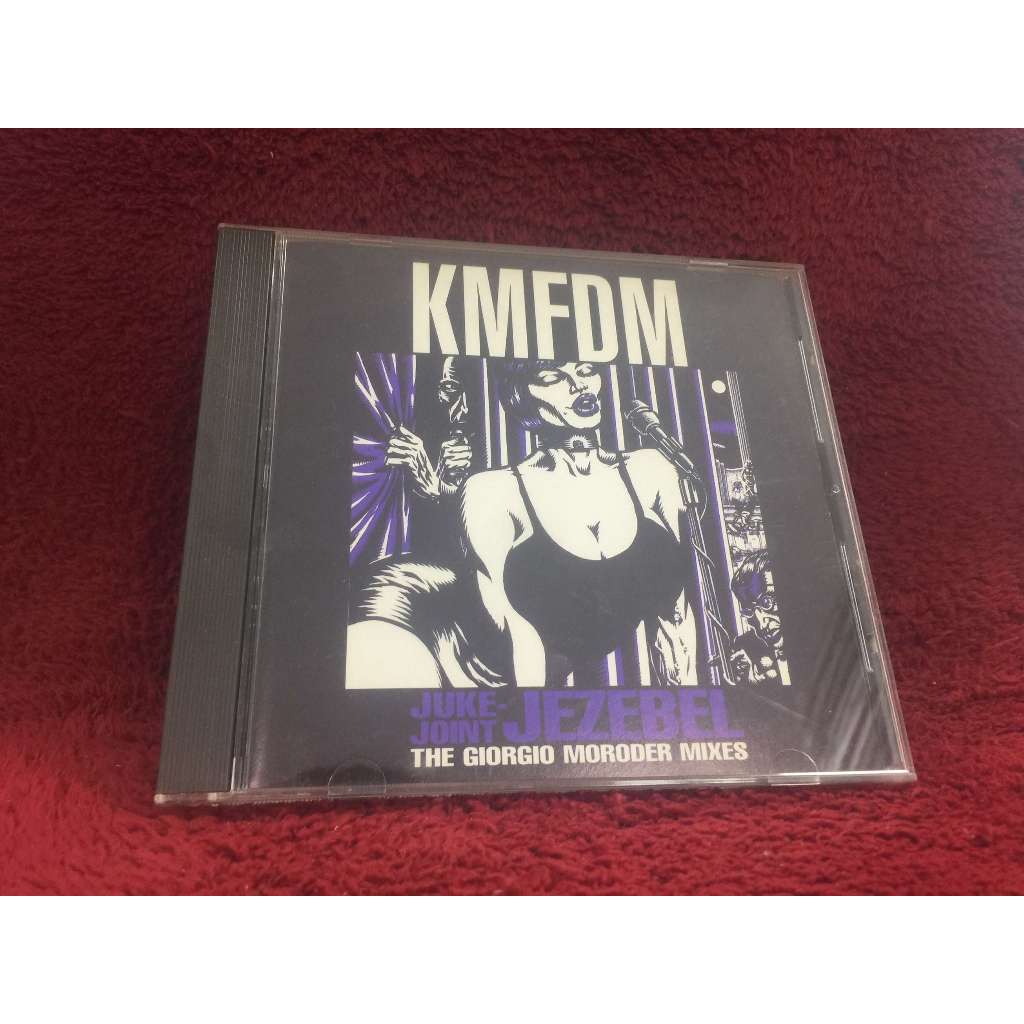 CD KMFDM - Juke-Joint Jezebel: The Giorgio Moroder Mixes สภาพตามรูปปก ZA341-55
