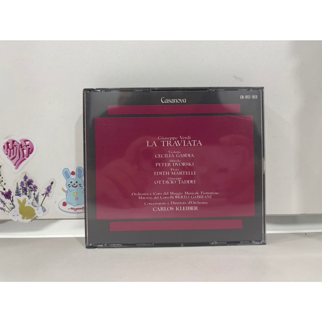 2 CD MUSIC  ซีดีเพลงสากล   VERDI: LA TRAVIATA CECILIA GASDIA, PETER DVORSKI     (K2C43)