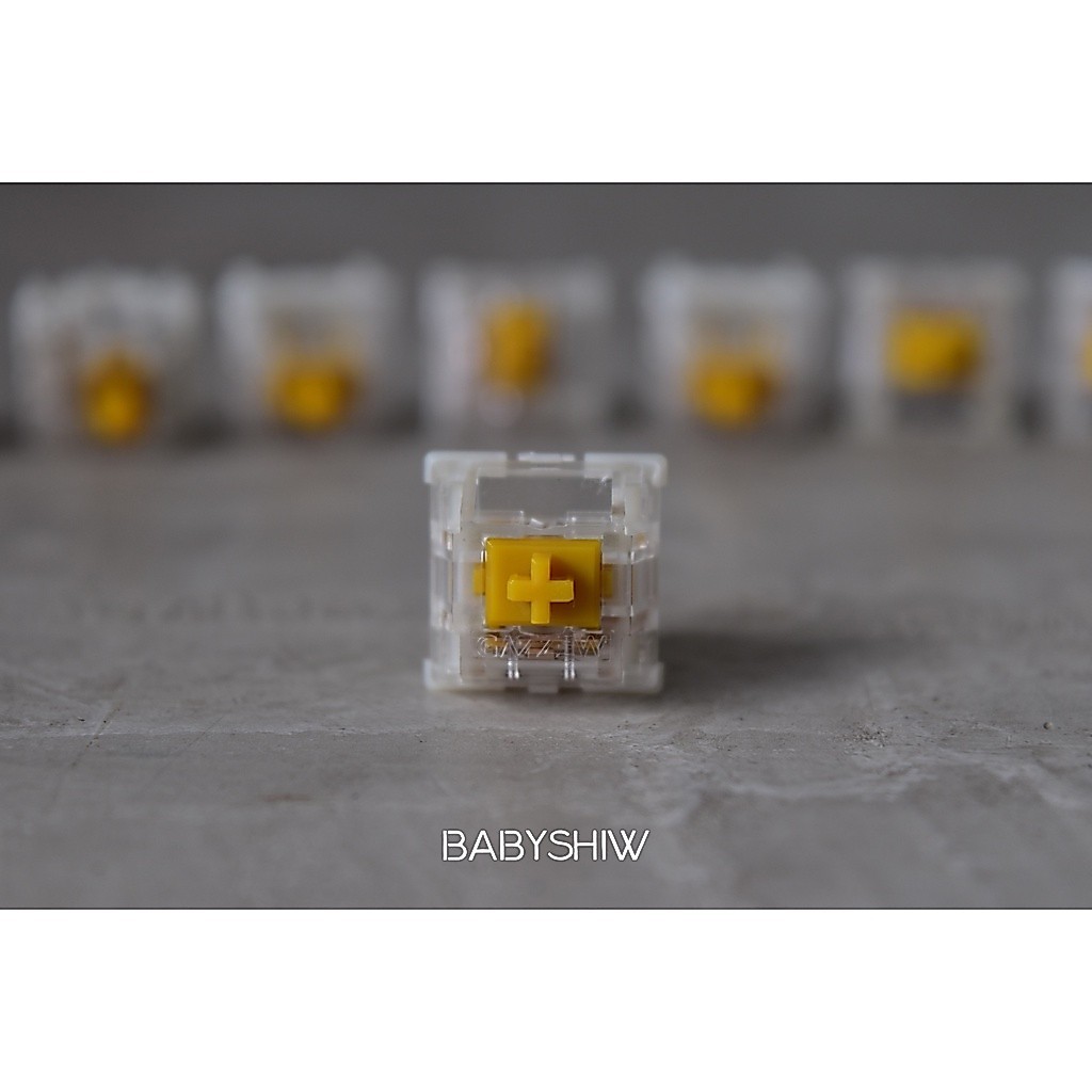 (จำนวน x10 ตัว) GAZZEW BOBA U4T RGB THOCKY Switch (65g) NEW VERSION / Smooth Tactile / RGB ไฟลอด / ส