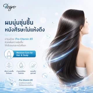 Regro Hair Active & Antidandruff Shampoo 100 ml.แชมพูลดผมร่วง พร้อมขจัดรังแค และลดอาการคันหนังศีรษะ