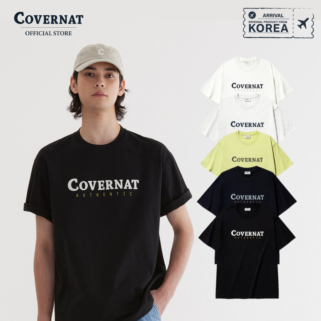 COVERNAT เสื้อยืด รุ่น Center Authentic T-Shirt (CASSU_U5)