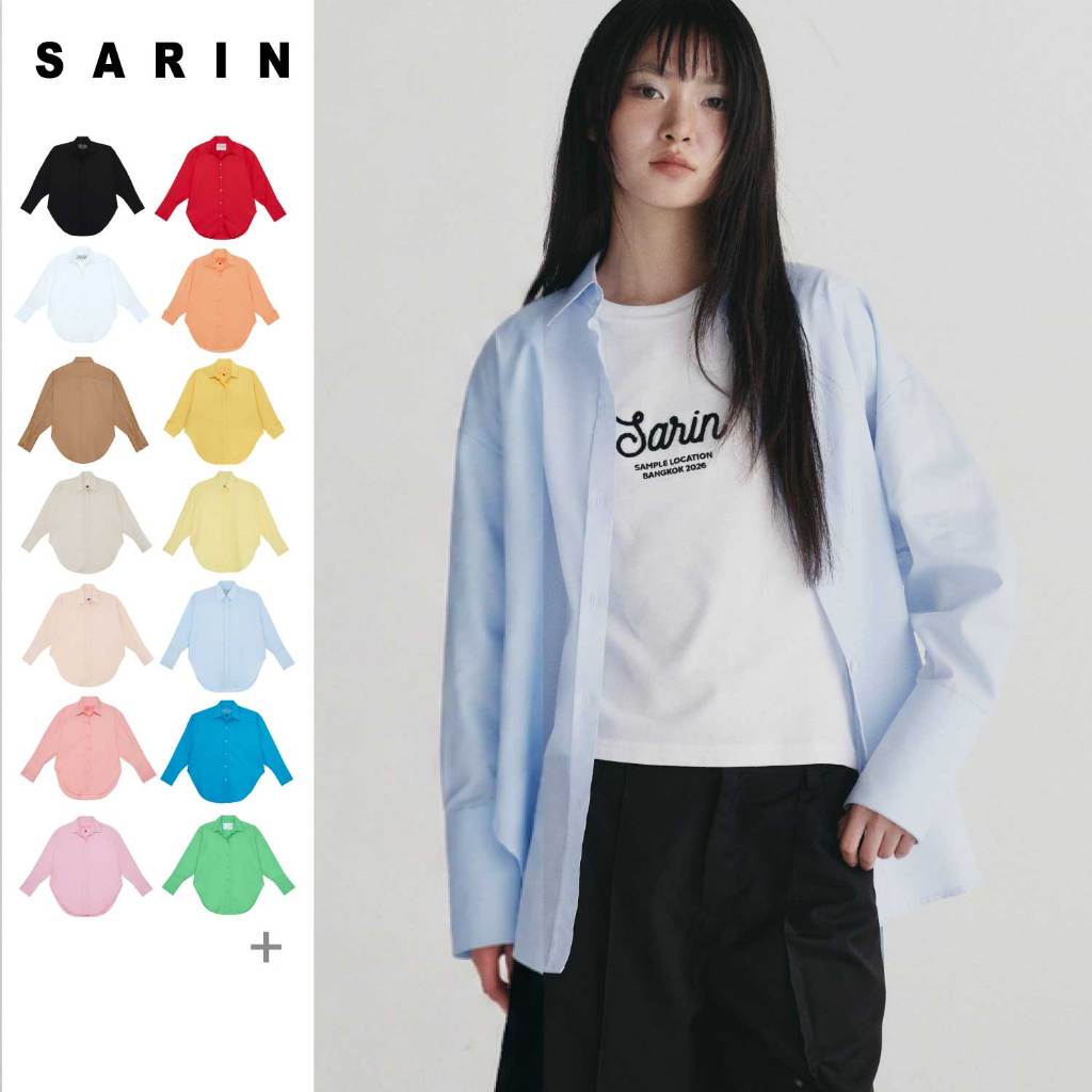 Sarin HERR shirt เสื้อเชิ้ต สีใหม่ ดีเทลใหม่